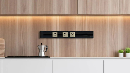 罗格朗轨道插座 智能家居空间里的灵活电力解决方案